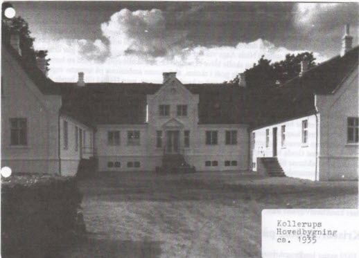 Kollerup hovedbygning, 1935 Kollerup hovedbygning, 1935