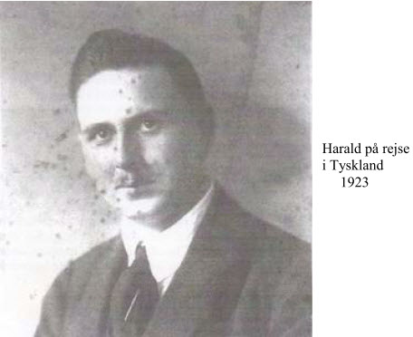 Harald Mark - p rejse i Tyskland 1923