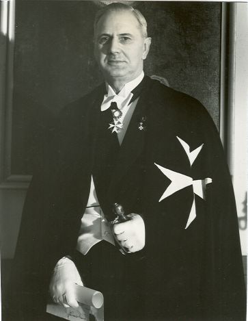 Harald som storkorsridder Harald som storkorsridder